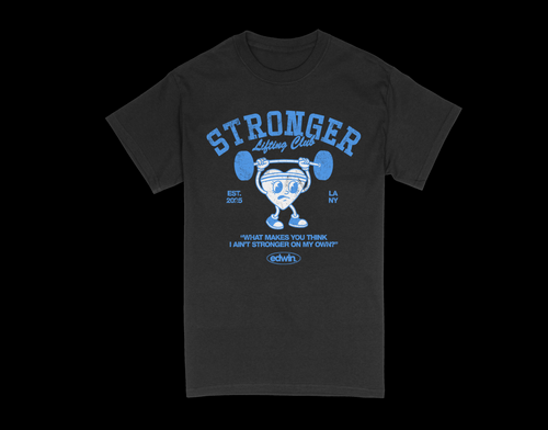 Stronger Black T-Shirt
