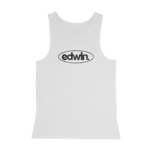 edwin White Tank Top